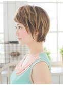 ゆるふわ内巻きパーマヘアー