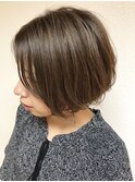 【吉祥寺/AVEDA】mini bob×ash beige