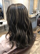 ロダット 横浜(LODAT by little)&nbsp;コントラストハイライト×シナモンベージュ【LODAT横浜】