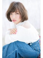 ミック ヘアアンドメイク アップ 駒込店(miq Hair&Make up) 大人女子ふわボブ