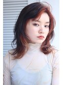 大人可愛い20代30代40代似合わせカットイメチェン流しバング