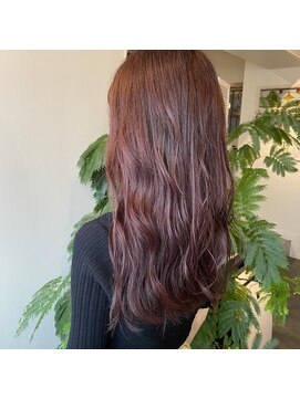 エワル(e'walu) カシスカラー×ロング