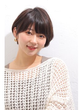 ジョエミバイアンアミ(joemi by Un ami) 【joemi】大人かわいいひし形ショートボブスタイル(小倉太郎)