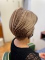 ヘアーフィーノ(hair fino) ハイトーンにして白髪を目立たなくさせる事も出来ます。