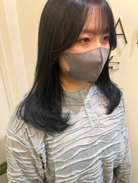 ボタン ハカタ(VOTAN hakata) 【ろみおStyle】韓国風レイヤー☆透け感カラー