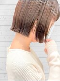 切りっぱなしボブ【布施】