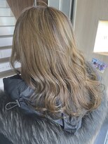 アヴァンス 天王寺店(AVANCE.) くみすカラー×ミルクティーベージュ