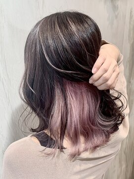 トレース 半田店(TRACE) インナーカラー/ピンク