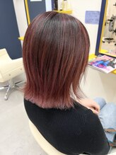 髪仕度コア(CORE) ピンク系バレイヤージュ