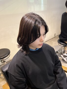 トレス(TRESS) 外ハネボブ　レイヤーボブ　ミディアムレイヤー