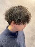 【新規限定】メンズカット+波巻きパーマ ￥13,100[メンズ/大宮]