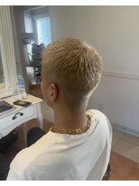 ヘアスタジオ アルス 御池店(hair Studio A.R.S)&nbsp;金髪ボウズ オシャレボウズ