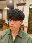 スパイラルパーマ