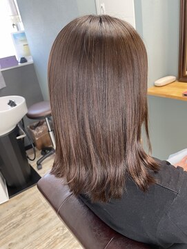 サニー あま店(Sunny) 外ハネベージュカラー