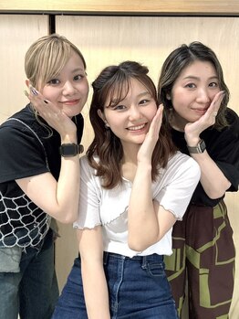 アッシェオレン(Ashe oleng)の写真/女性ならではの提案力と高い技術力で一緒に“絶対可愛くなる”スタイルを♪ナチュラル～ハイトーンまで◎