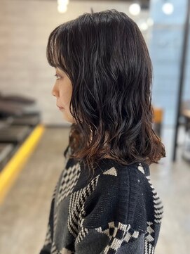 ソイクフ(SOY KUFU) 20代30代40代◎ 魅力倍増カールセミディシアカラー