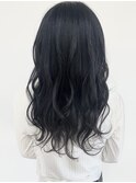 巻き髪☆黒髪ロング