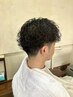 【平日限定】メンズカット+シェービング+特殊パーマ　￥8500