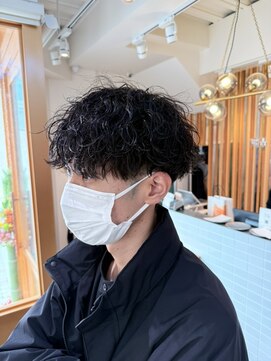 アレアル 広島並木通り店(ALEAR) 波巻きパーマ/波巻きスパイラル/マッシュ/ツーブロック