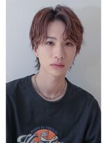 ルシード スタイル リコット(Lucido Style Ricotto)&nbsp;韓国風短髪パーマツーブロック束感モテる黒髪暗めショートウルフ