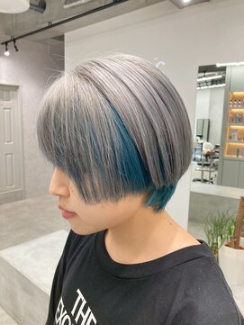 ウル バイ ドット(ulu by dot.) 【仁藤】髪質改善カラー/白髪ぼかしハイライト[町田駅/髪質改善]