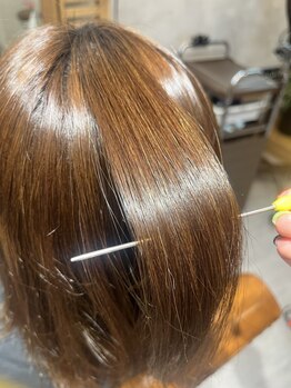 ジョリュー(jolieu)の写真/クセやうねりでお悩みの方に◎毛先まで潤う艶やかなストレート◇思わず触りたくなる柔らかな質感に…。