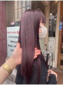 #ピンクブラウンカラー#イルミナカラー#髪質改善
