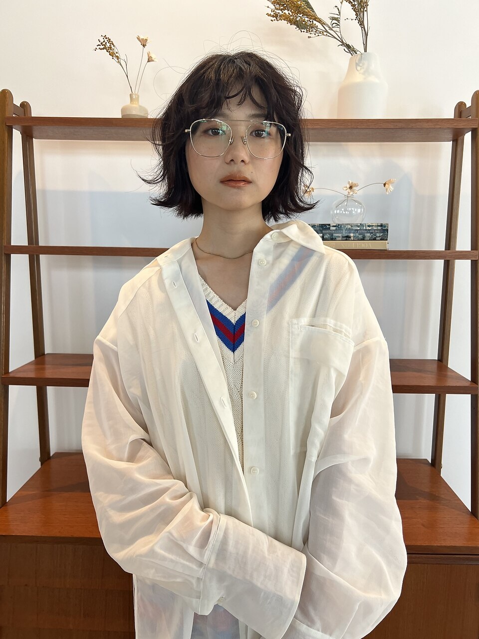 【直前割】似合わせカット+透明感カラー+トリートメントコース\9,900