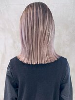 シオン(shion)&nbsp;美髪ホワイトグレージュホワイトベージュダブルカラー_ba351152