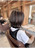 【ミディアム レイヤーカット】20代30代40代◎髪質改善カラー