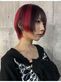 レッドとブラックデザインカラー