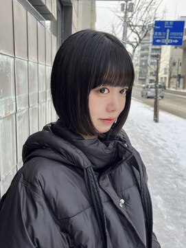 ゼロヘアーハナレ(zerohair HANARE) 丸みボブ