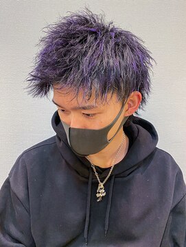 ルーストデラックス 京都河原町三条(ROOST dx) アップパーマメッシュ