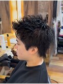 ミニウルフ+スパイキーショート