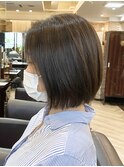 内巻きナチュラルショートボブ【池袋/ボブ/ショート/髪質改善】