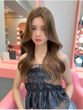 ボタン シブヤ(VOTAN SHIBUYA) 前髪なし/かきあげ/韓国ヘア/くびれヘア/大人上品/20代/30代