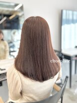 フォンズ(FONS)&nbsp;チョコレートブラウン　チョコベージュ　艶カラー