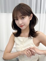 アマトウキョウスマートサロン(AMA TOKYO×Smart Salon)&nbsp;くびれレイヤー/顔まわりカット/くびれ巻き/レイヤーカット