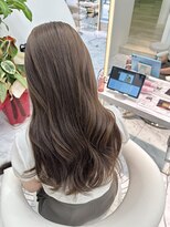 ロンドルピナス 小倉(Lond Lupinus) ミディアムヘア暗めカラー/デザインカラー/フェイスフレーミング