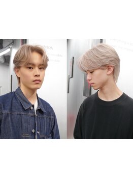 メンズのハイトーン/ブリーチもお任せ!トレンド×圧倒的技術でなりたいが叶う[梅田/MEN'S/メンズ/学割U24]