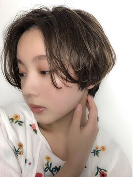 ギミック 尾山台(gimmick) ◆小顔くびれショート♪【黒髪/オリーブグレー/ココアベージュ】