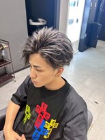 メンズサロン キング 心斎橋店(Men’s salon K!ng) メンズカット/ブリーチ/ニュアンスパーマ/メンズハイライト/眉毛