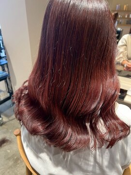 エミュー 大船店(emue) 大船駅ベージュカラーブリーチダブルカラーデザインカラー30代