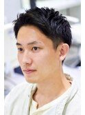 スパイキー　短髪ショート　簡単セット