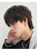 マッシュ×シャドウパーマ／ルーズパーマ