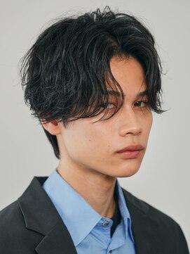 フィフス トウキョウ (fifth TOKYO) 渋谷ルーズパーマシャドウパーマ刈り上げセンターパートメンズ