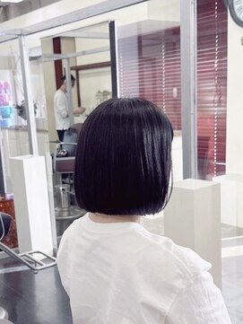 サウンドヘアデザイン(sound hair design) モードな雰囲気のボブ☆