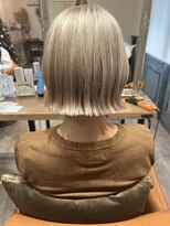 ヘアデザインハレ(hair design HARE)&nbsp;ホワイトベージュカラー
