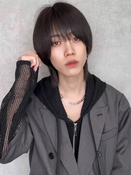 ジーナ 天神(Zina) 中性ウルフ/髪質改善【メンズサロンZina天神】