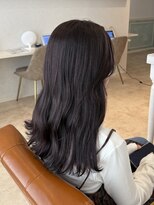 ヘアーサロン リアン 熊谷2号店(hair salon Rien)&nbsp;透明感たっぷりラベンダーグレージュ♪